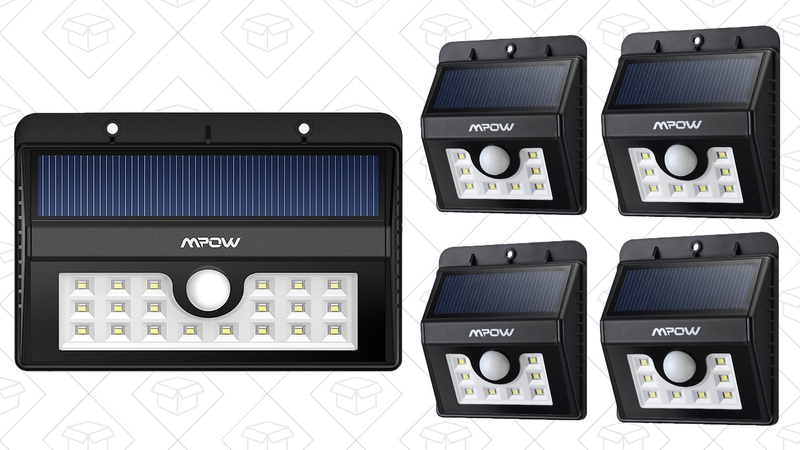 4-Pack 8 LED Motion Sensor Lights, $37 with code MPOWLIHT | 2-Pack 20 LED Lights, $31 with code 42VQHZSO | 20 LED Light, $17 with code WUM8CEYJ